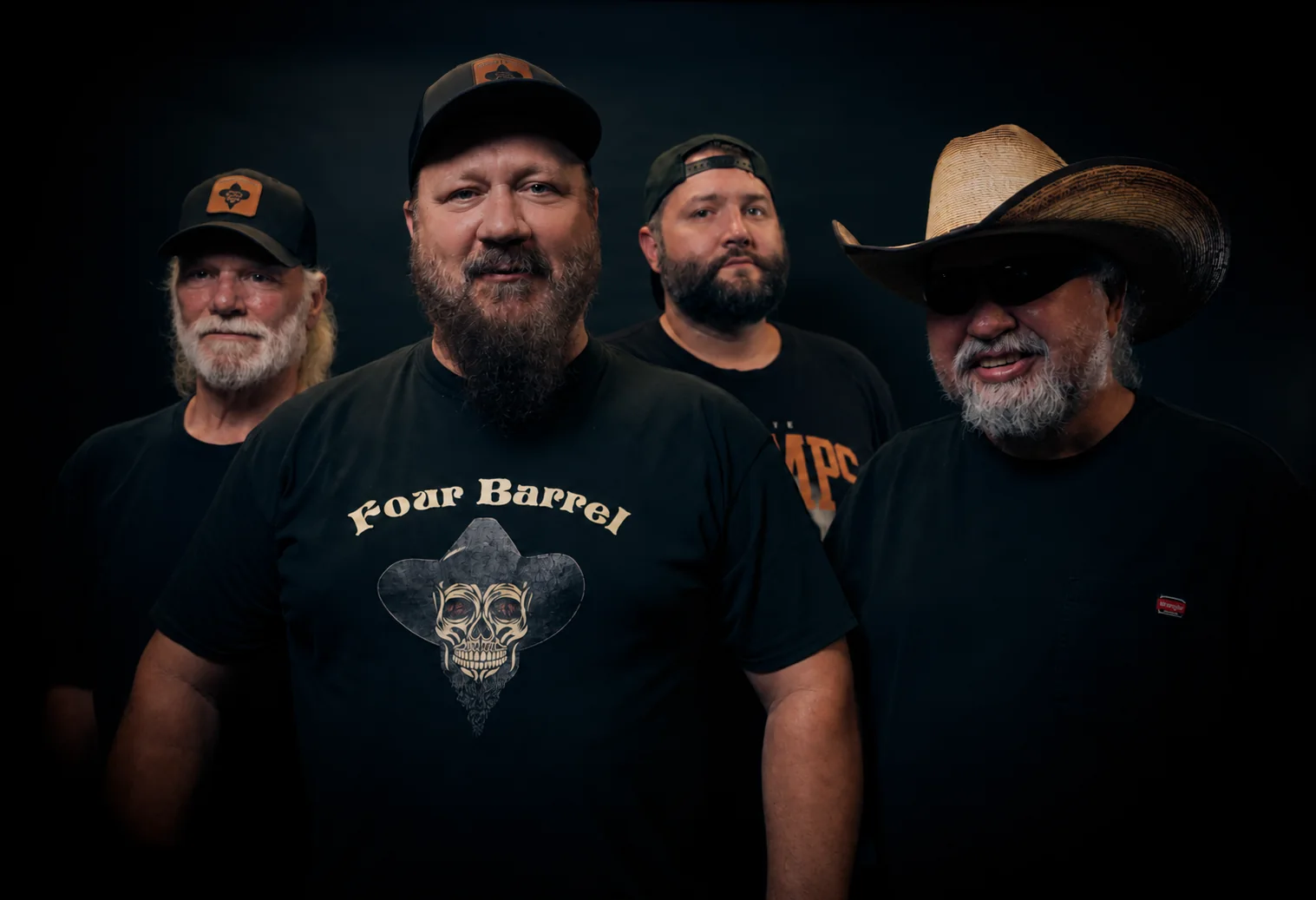 Four Barrel band portrait