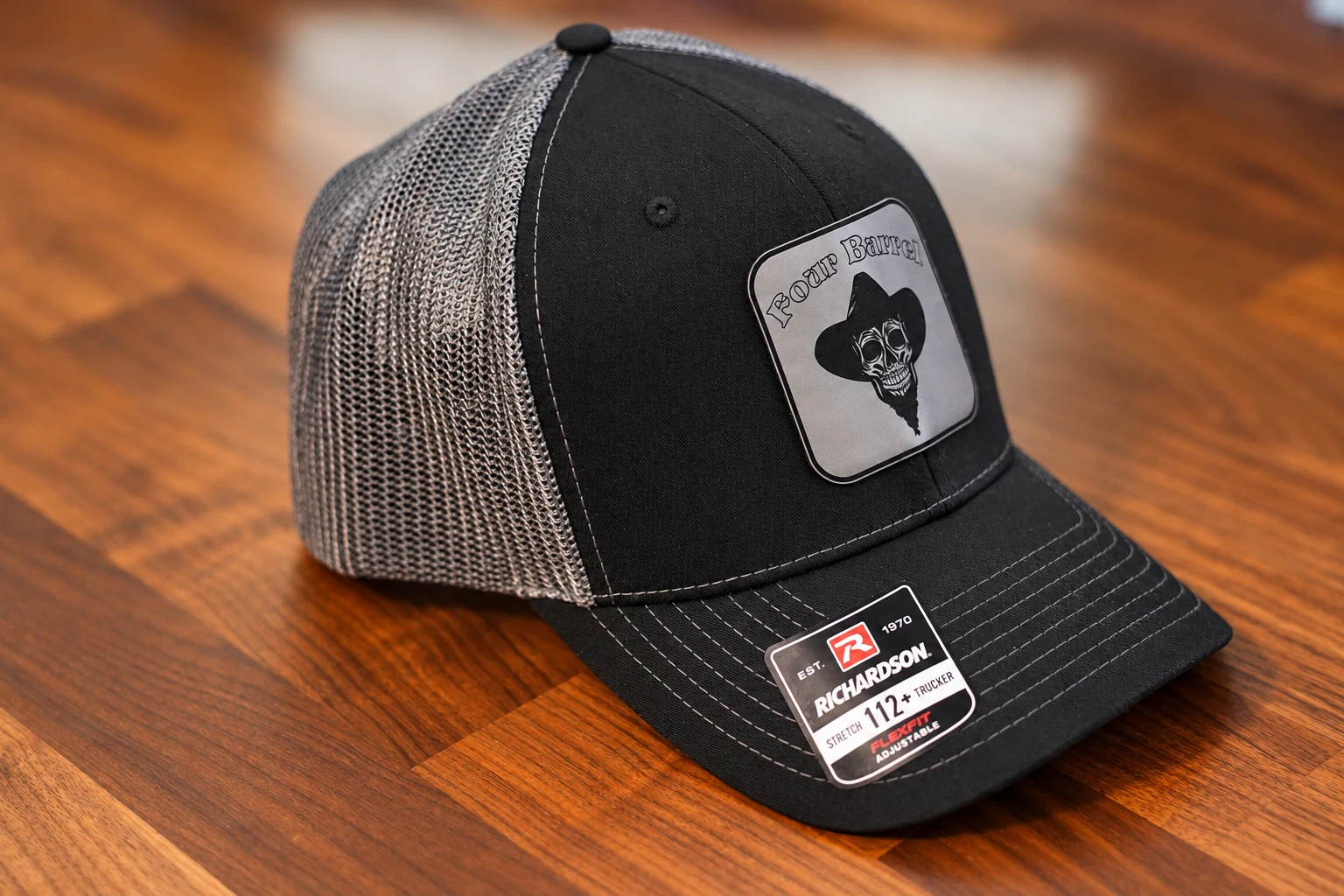 Four Barrel Richardson 112+ hat, front view