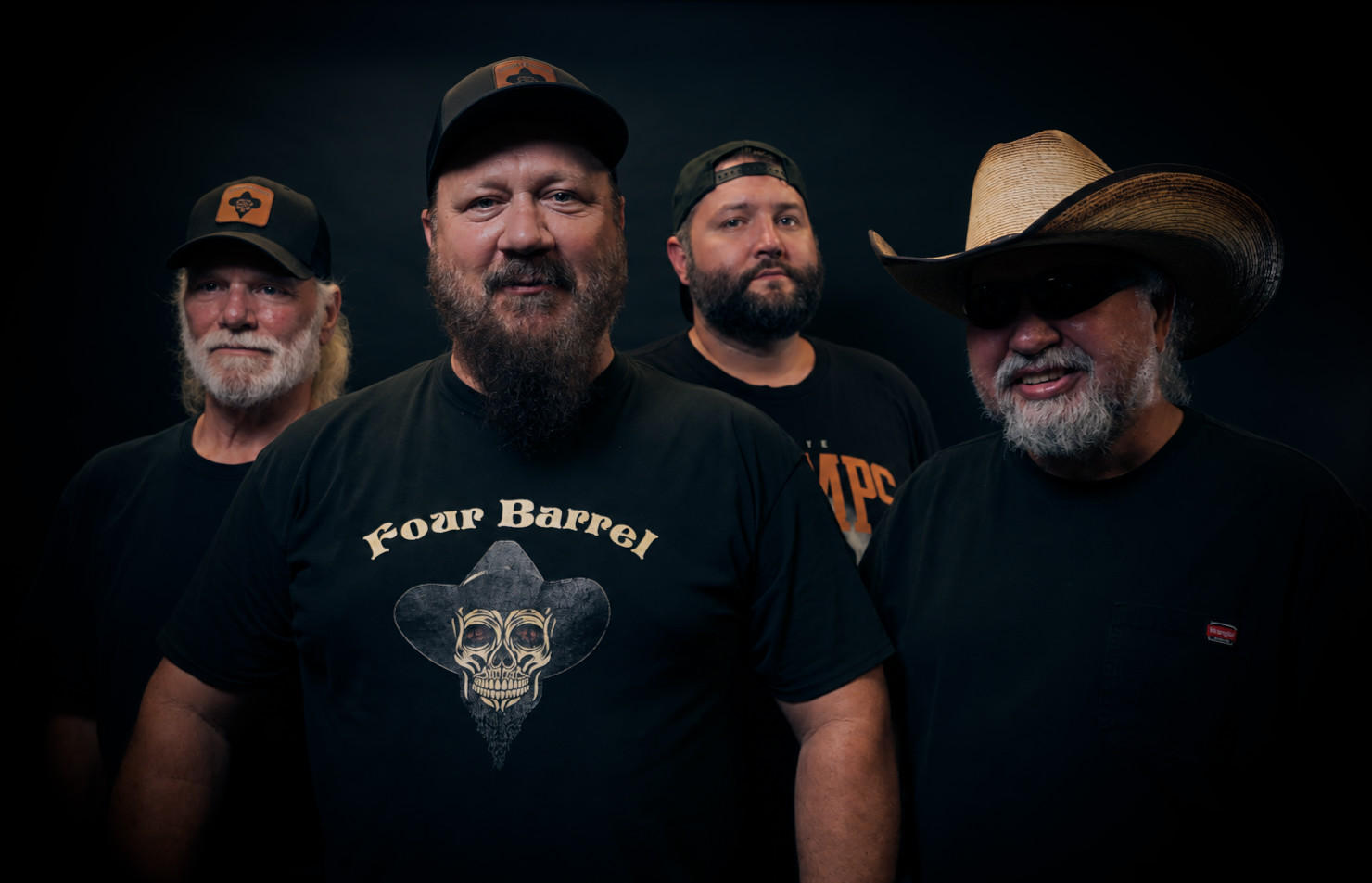 Four Barrel band portrait